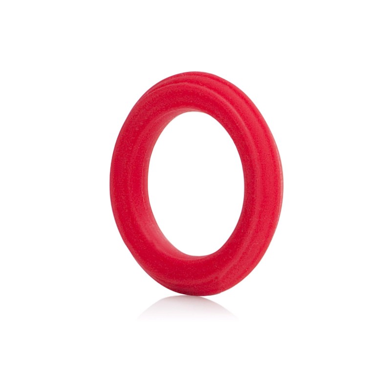 Pierścień-CAESAR SILICONE RINGS RED